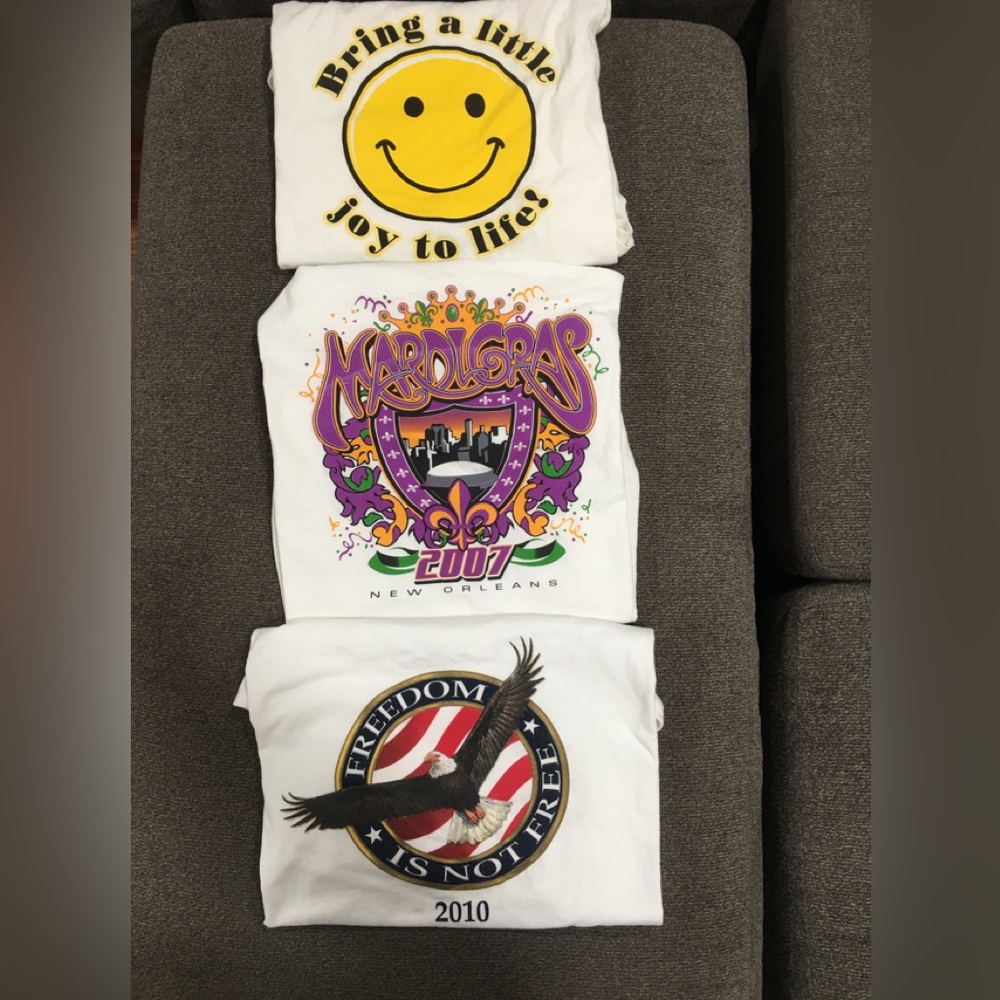 Graphic T- Shirts-Bundle of 3